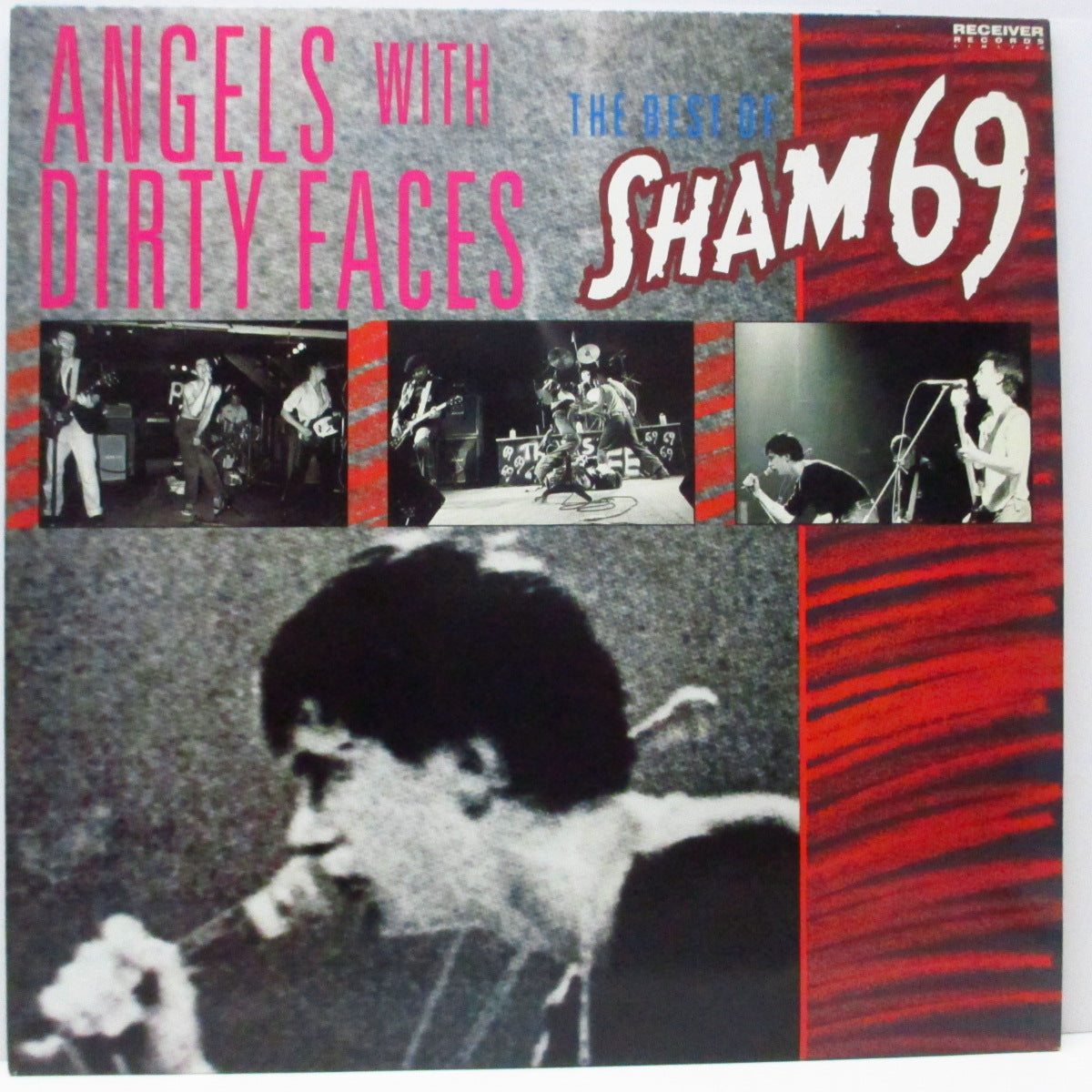 SHAM 69 (シャム 69) - The Best Of Sham 69 : Angels With Durty Faces (UK オリジナル「白ラベ」LP)