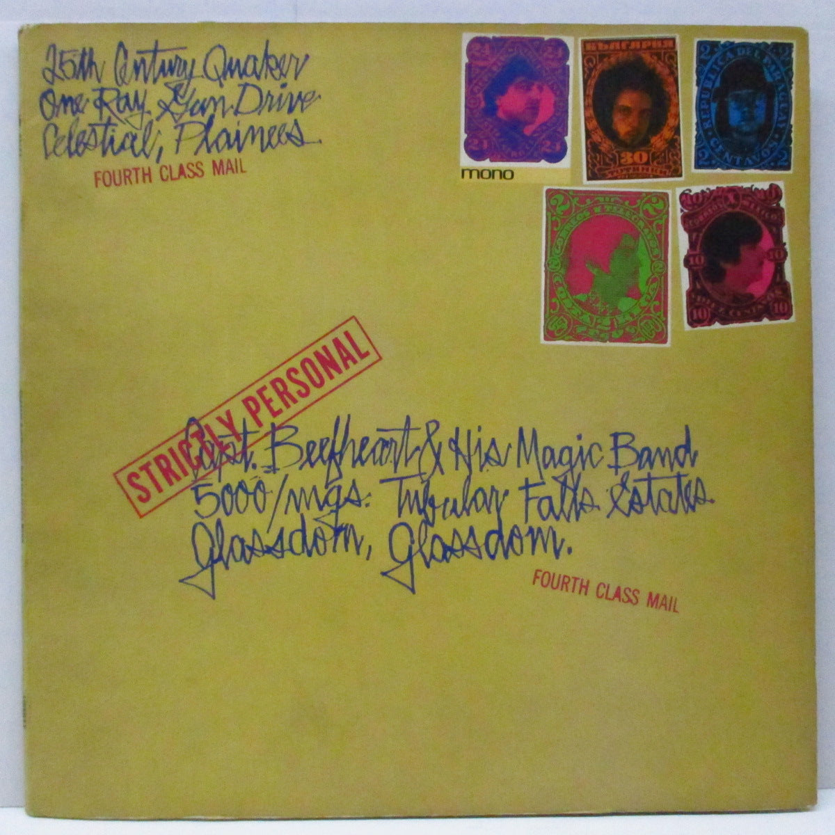 CAPTAIN BEEFHEART & His Magic Band (キャプテン・ビーフハート & ヒズ・マジック・バンド) - Strictly Personal (UK オリジナル「モノラル」LP/見開ジャケ)'68年セカンドアルバム!