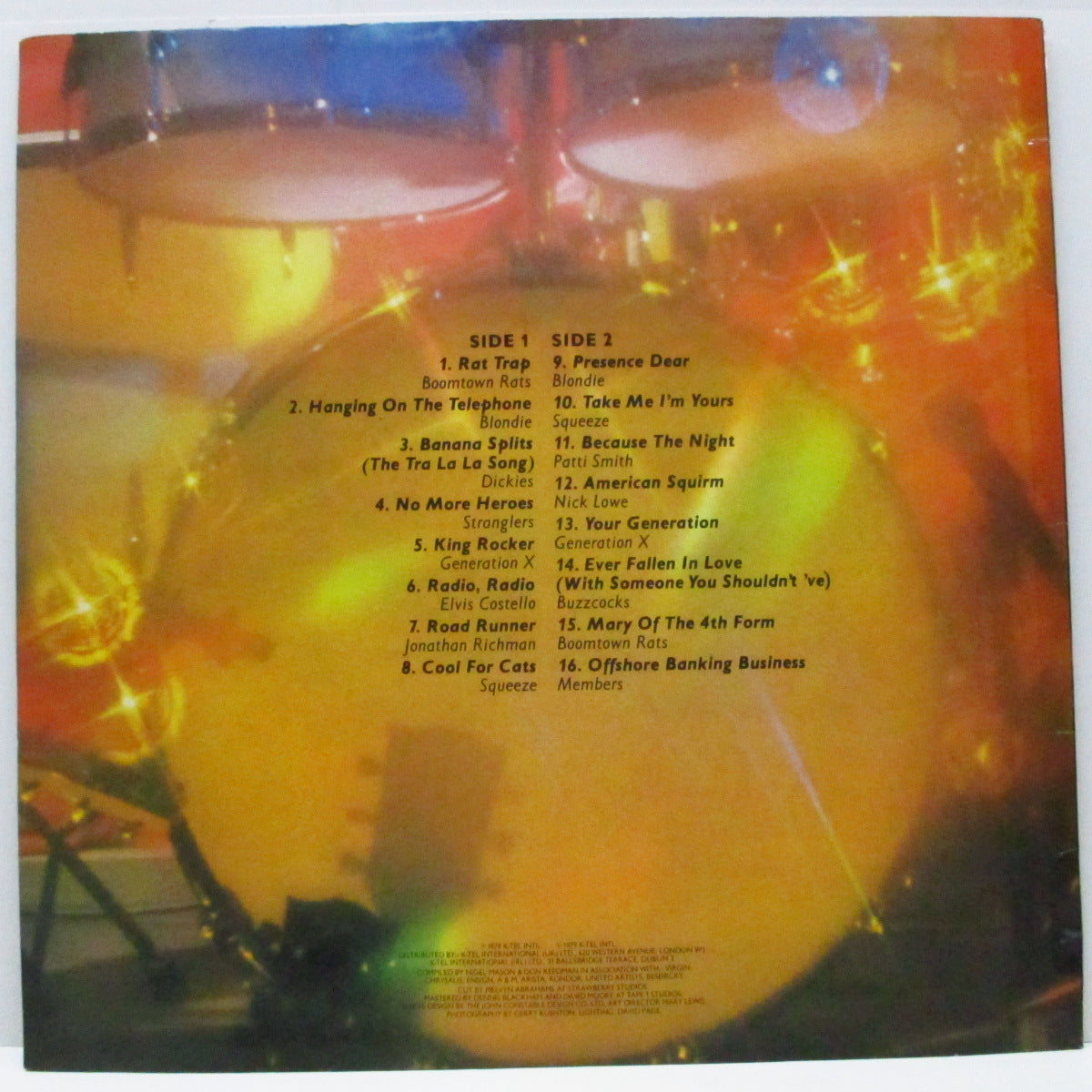V.A. ('79年英米パンク〜ニューウェーブ・コンピ) - The Main Event (UK オリジナル LP/表面コーティングジャケ)