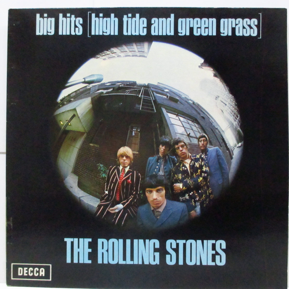 ROLLING STONES (ローリング・ストーンズ) - Big Hits (High Tide And Green Grass) (UK 70's 再発「銀ボックスロゴ、青ラベ」ステレオ LP/見開きジャケ)
