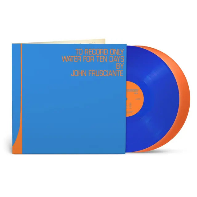 JOHN FRUSCIANTE (ジョン・フルシアンテ) - To Only Record Water For Ten Days (US 「RSD 2026」「3,000枚限定正規再発青&オレンジ盤」 2xLP/NEW) '01年3rdアルバム