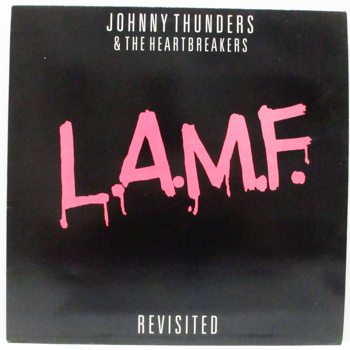 JOHNNY THUNDERS & THE HEARTBREAKERS (ジョニー・サンダース & ザ・ハートブレイカーズ) - L.A.M.F. Revisited (UK 限定「ピンクヴァイナル」LP )