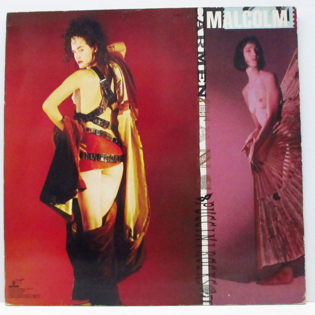 MALCOLM MCLAREN (マルコム・マクラーレン) - Fans (UK オリジナル LP+インナー) '84年セカンド!オペラとR&Bのミックス作!