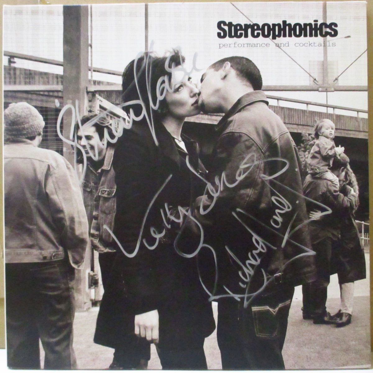 STEREOPHONICS (ステレオフォニックス) - Performance And Cocktails (UK オリジナル LP+インナー/直筆サイン入り光沢見開きジャケ) '99年2ndアルバム