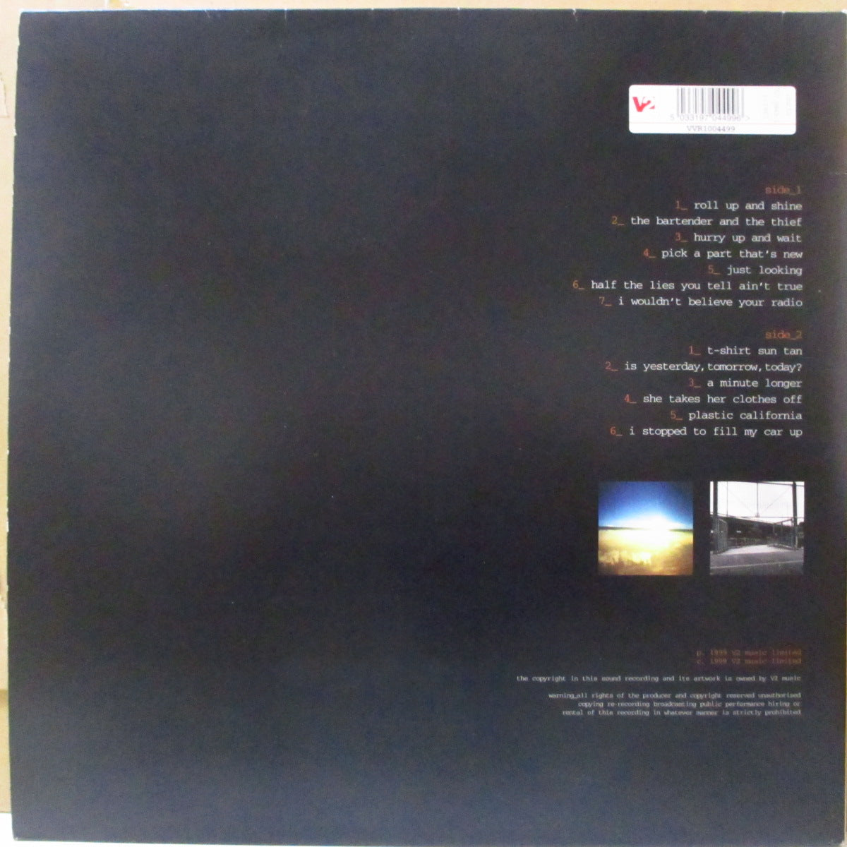 STEREOPHONICS (ステレオフォニックス) - Performance And Cocktails (UK オリジナル LP+インナー/直筆サイン入り光沢見開きジャケ) '99年2ndアルバム