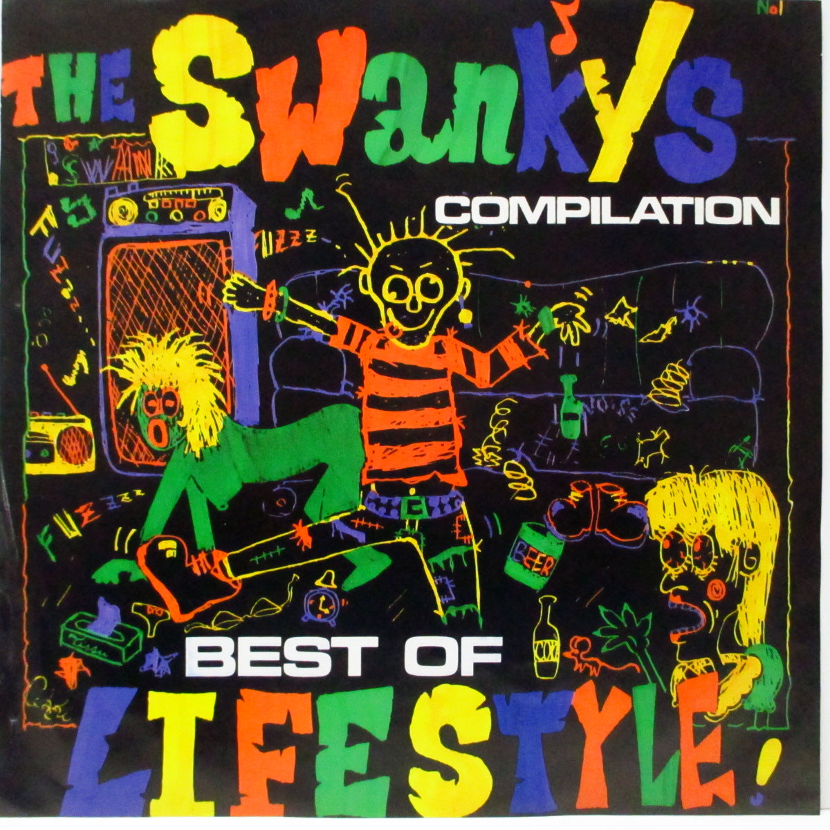 SWANKYS, THE (ザ・スワンキーズ) - Best Of Life Style (Japan '89限定再発「クリアヴァイナル」12"+インサート)