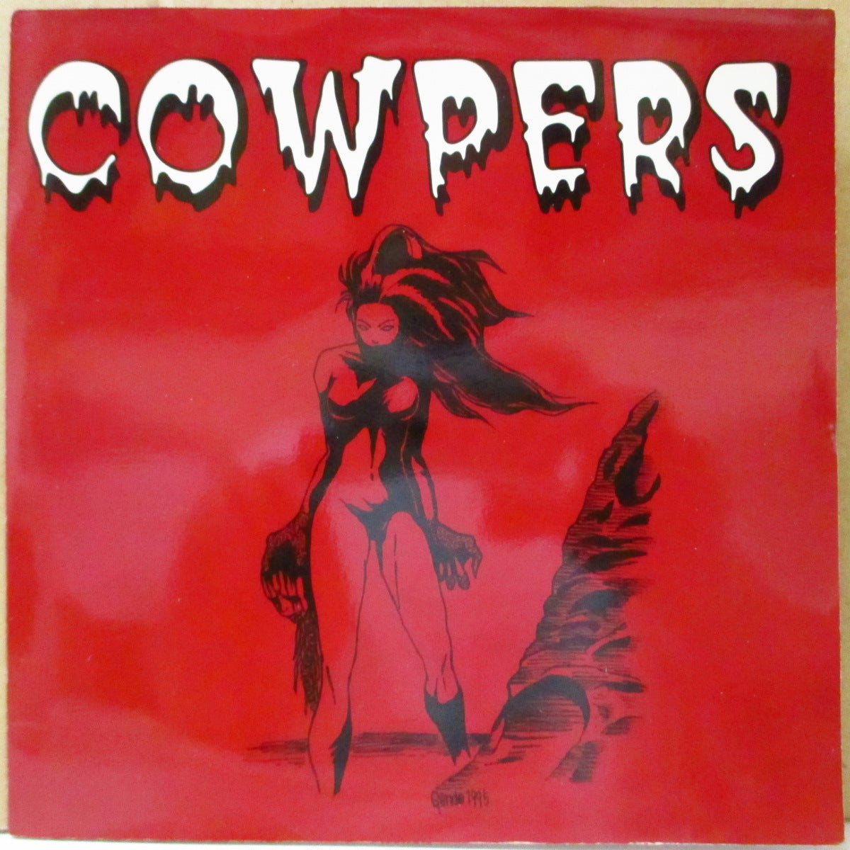 COWPERS (カウパーズ) - Rattle Brained (Japan '95 オリジナル3曲入り「グリーンヴァイナル」7インチ+光沢固紙ジャケ)