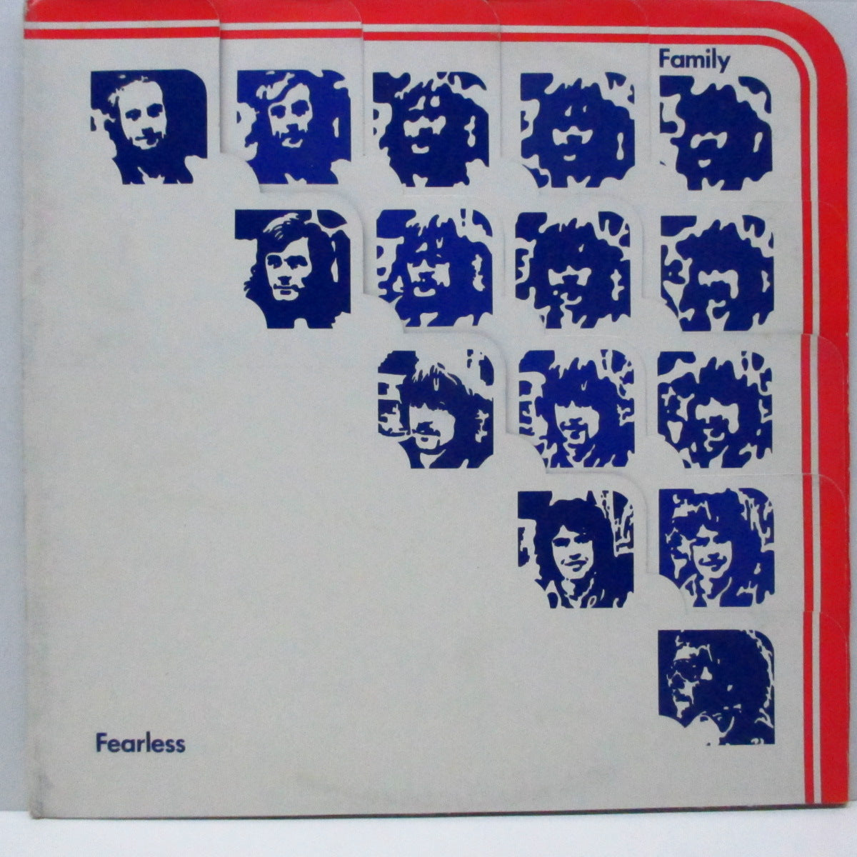 FAMILY (ファミリー) - Fearless (UK オリジナル LP+マルチ見開ジャケ/インサート無) '71年5th アルバム!