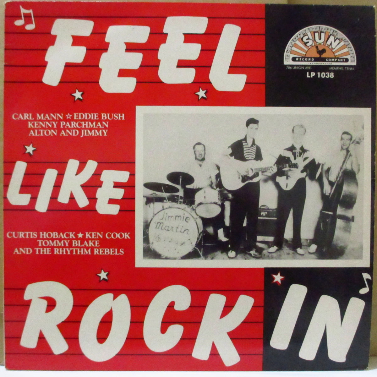 V.A. (SUN社ロカビリー・コンピレーション) - Feel Like Rockin' (UK '86 オリジナル LP)