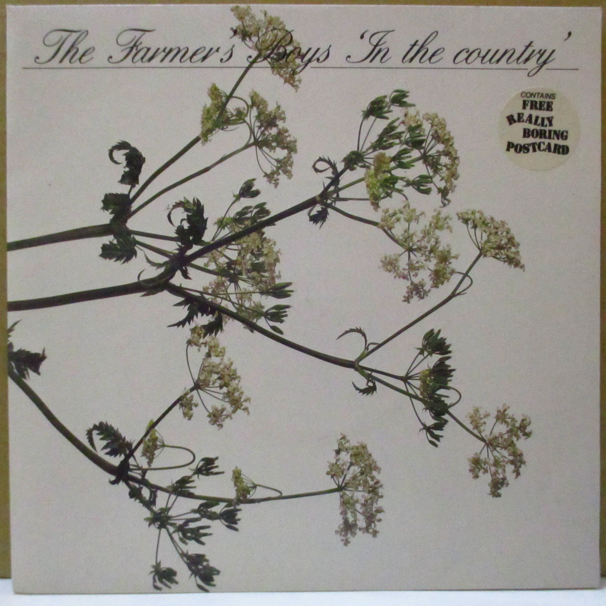 FARMER'S BOYS, THE (ザ・ファーマーズ・ボーイズ) - In The Country (UK オリジナル 7インチ+ポストカード/レアステッカー付き固紙ジャケ)