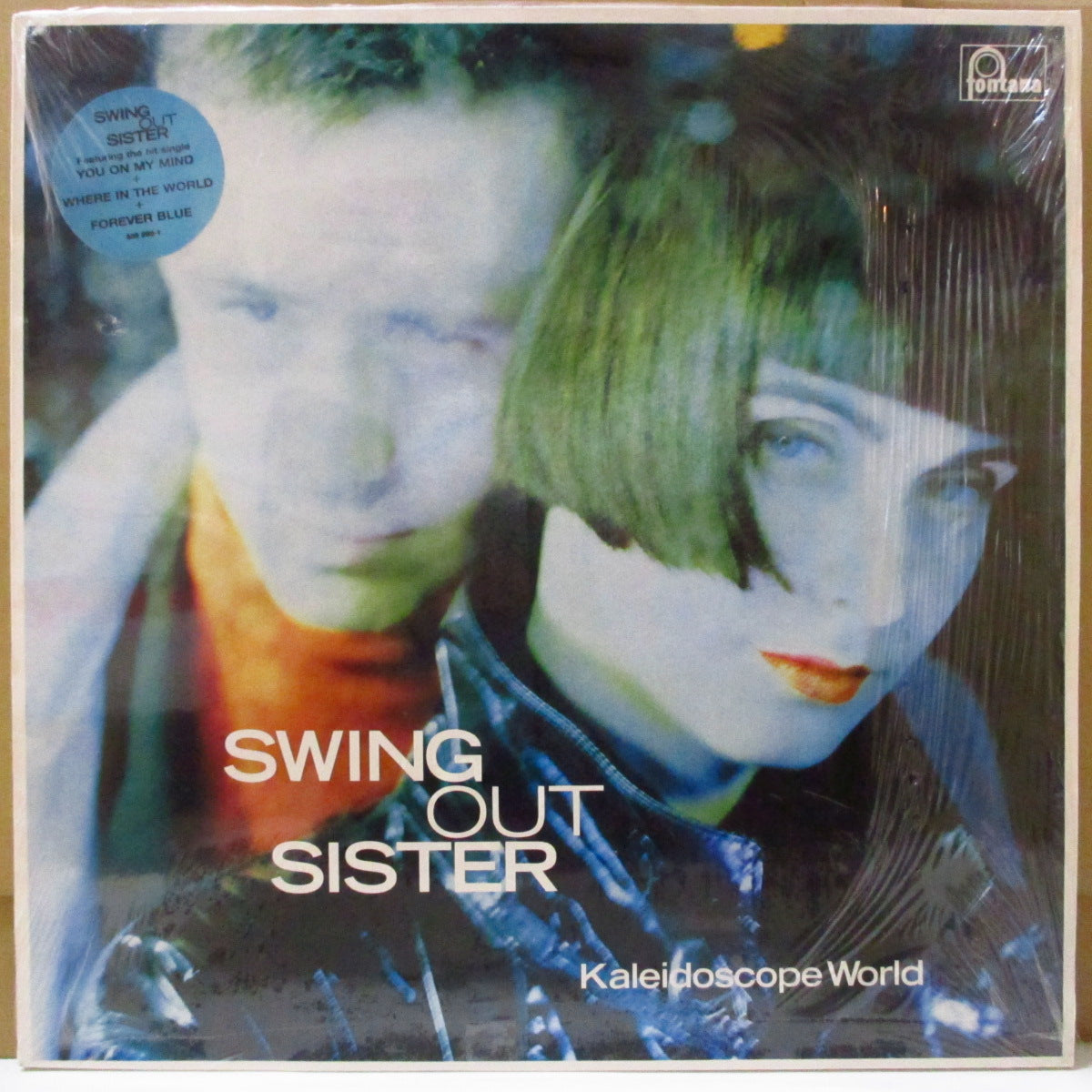 SWING OUT SISTER (スウィング・アウト・シスター) - Kaleidoscope World (UK オリジナル LP+ソフト紙インナー/レアステッカー付き光沢ジャケ)