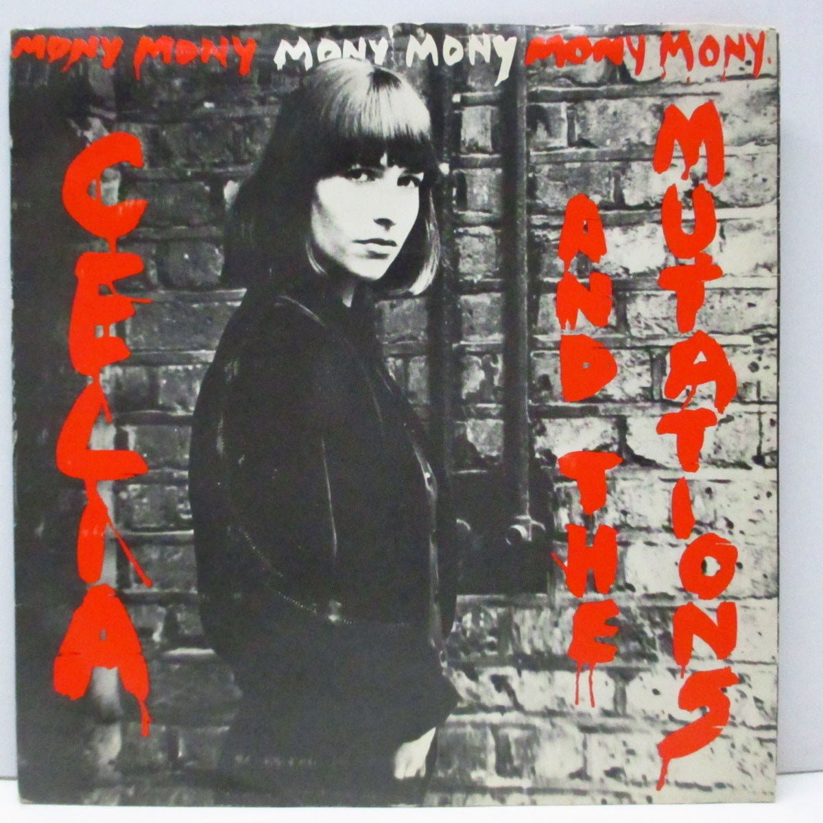 CELIA AND THE MUTATIONS (セリア & ミューテーションズ) - Money Money (UK オリジナル 「ラウンドセンター」7"/光沢固紙折り返しジャケ) バックはストラングラーズ !