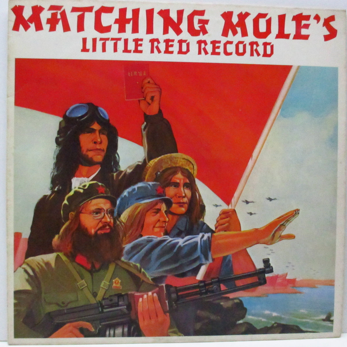 MATCHING MOLE (マッチング・モール) - Little Red Record (UK オリジナル「オレンジラベ」LP+赤インナー)