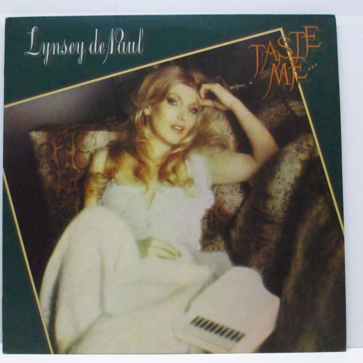 LYNSEY DE PAUL (リンジー・ディ・ポール) - Taste Me... Don't Waste Me (UK オリジナル LP#2+インサート)