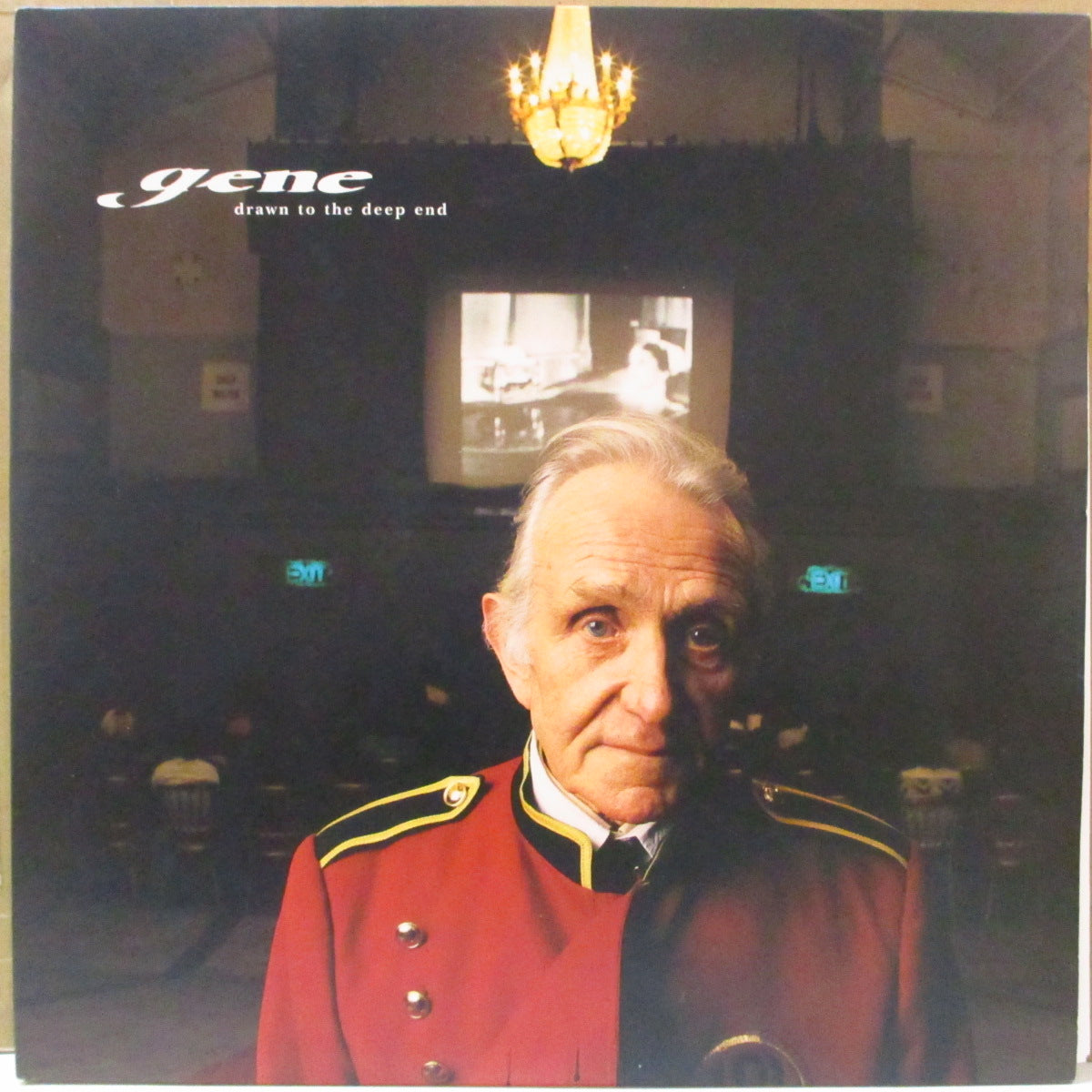GENE (ジーン) - Drawn To The Deep End (UK オリジナル 2xLP+固紙インナー/光沢見開きジャケ) '97年2ndアルバム