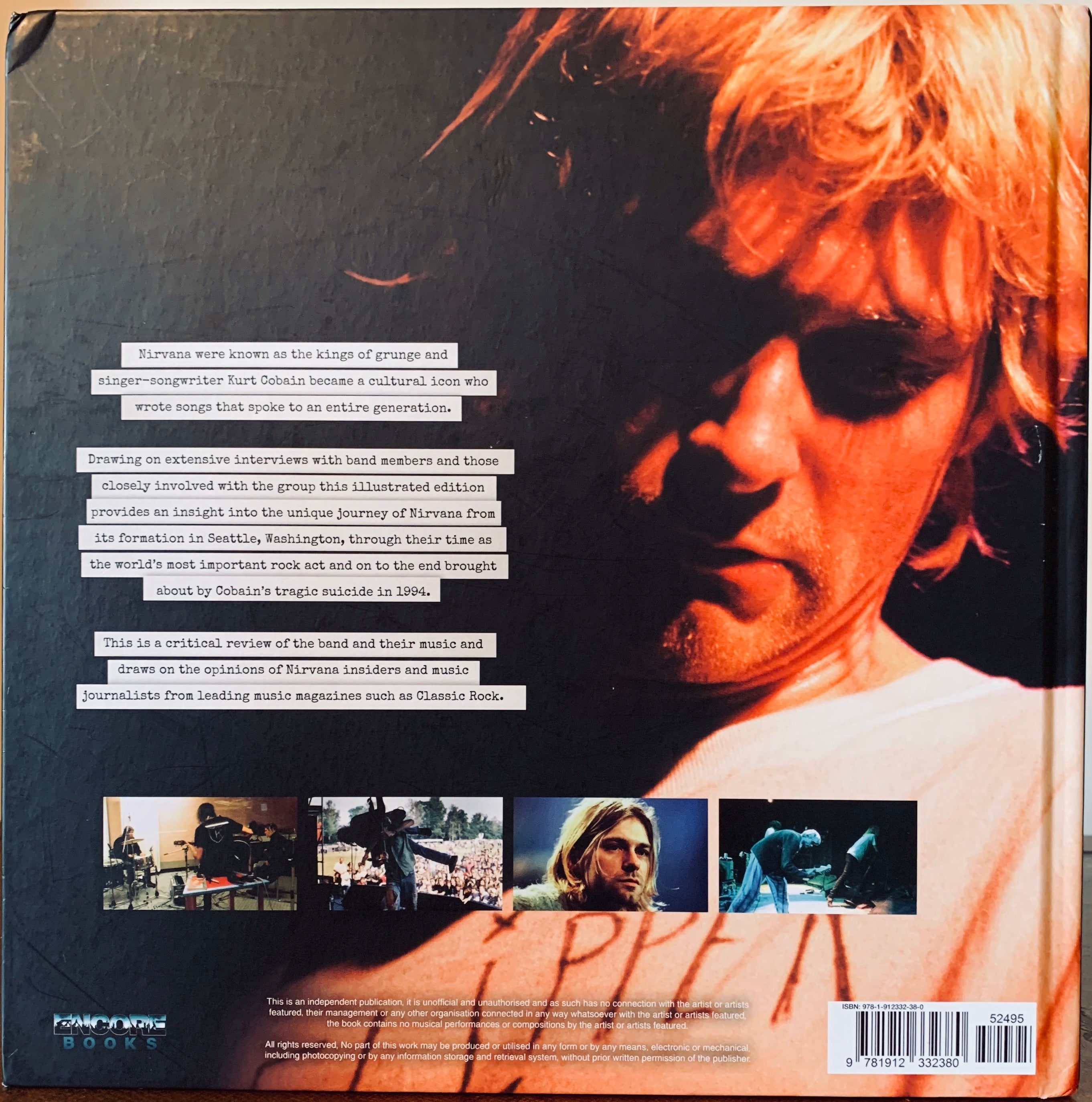 NIRVANA (ニルヴァーナ) - Teen Spirit: The Story Of Nirvana (UK 限定ハードカバー Book/NEW)