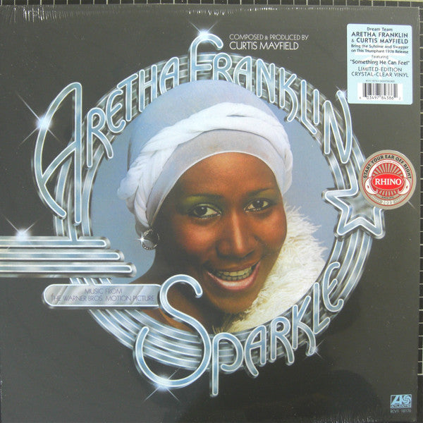 ARETHA FRANKLIN (アレサ・フランクリン) - Sparkle (US 限定再発「クリスタル・クリア VINYL」LP/New) '76年R&Bチャート1位名作サントラ!