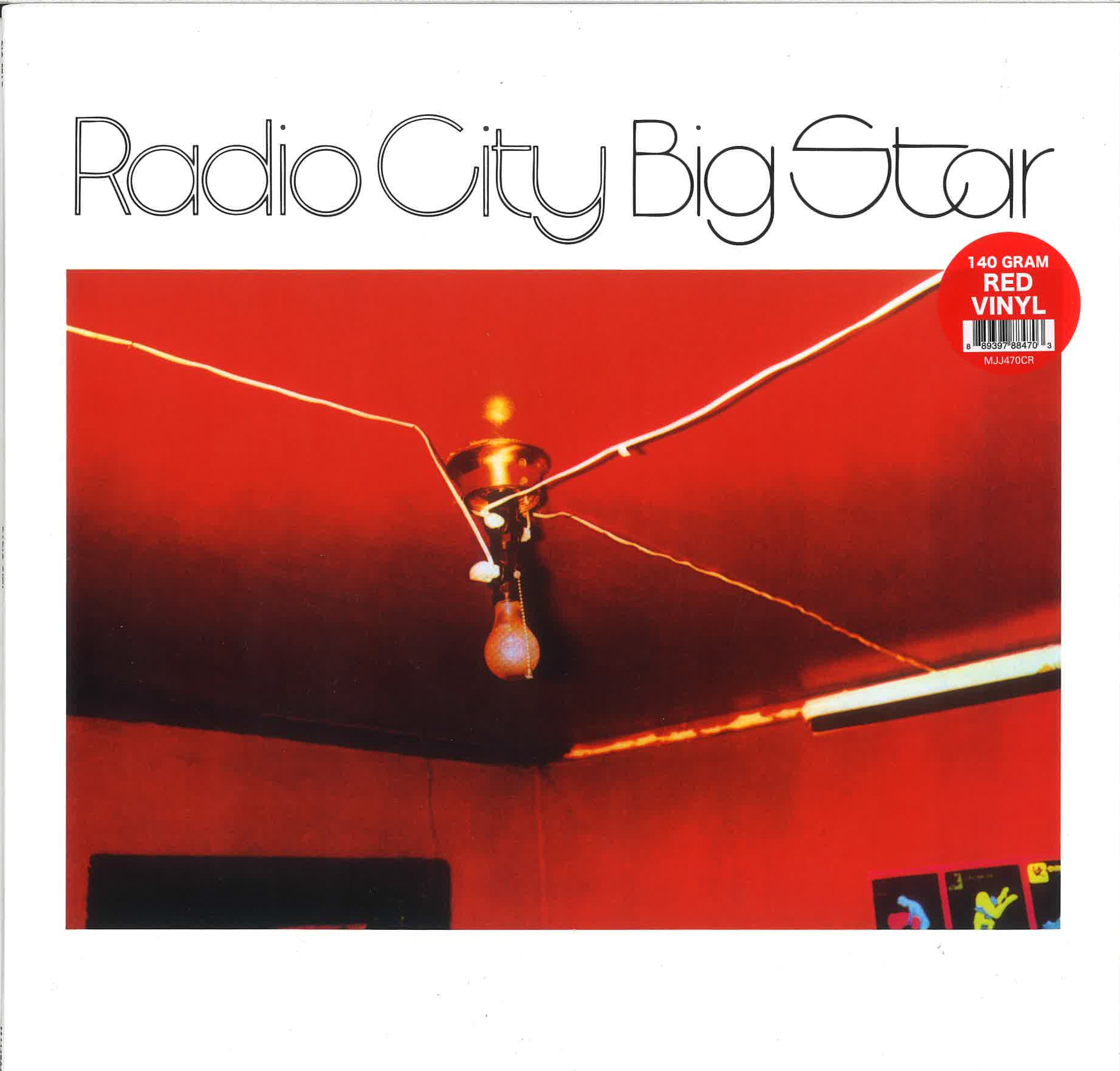 BIG STAR (ビッグ・スター) - Radio City (EU 限定復刻再発「赤盤」LP/New ADS-1501) ’74年名作セカンド・アルバム!