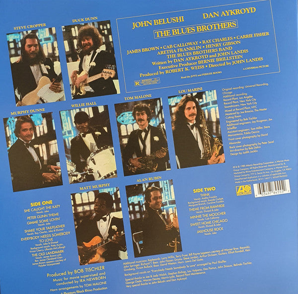 BLUES BROTHERS (ブルース・ブラザーズ) - サントラ:The Blues Brothers (EU 発売40周年限定再発「ブルーVINYL」LP/New)