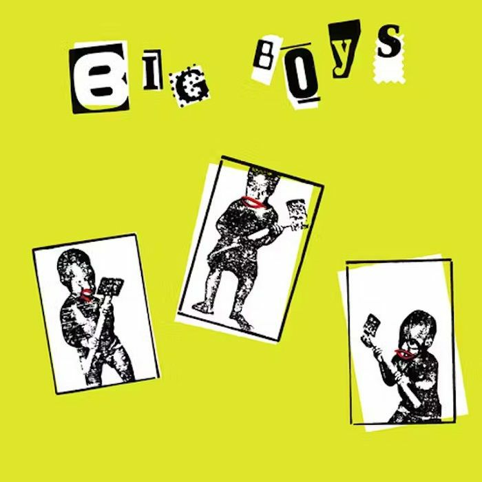 BIG BOYS (ビッグ・ボーイズ) - Where's My Towel / Industry Standard (US 正規再発「限定ブラックヴァイナル」LP/ New) '81年ファースト!