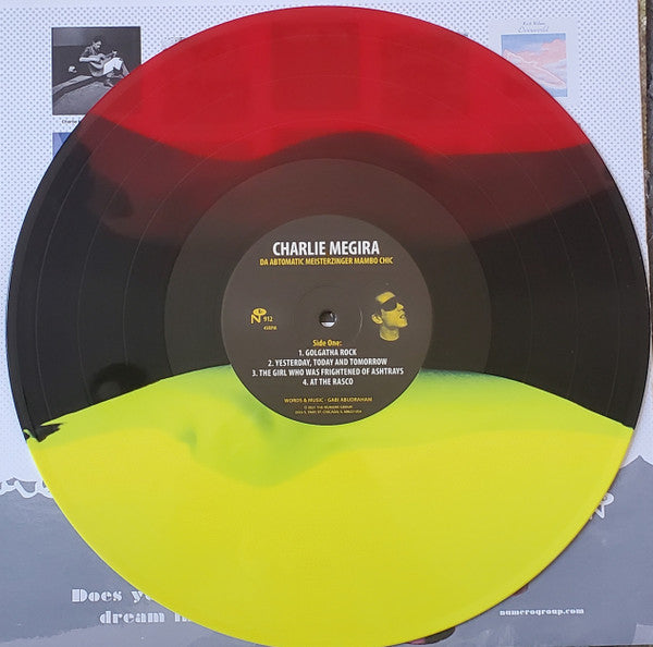 CHARLIE MEGIRA - The Abtomatic Meisterzinger Mambo Chic (US limited edition reissue "Red, Black, Yellow VINYL" MLP /New) Independent solo debut in 2001! (copy)