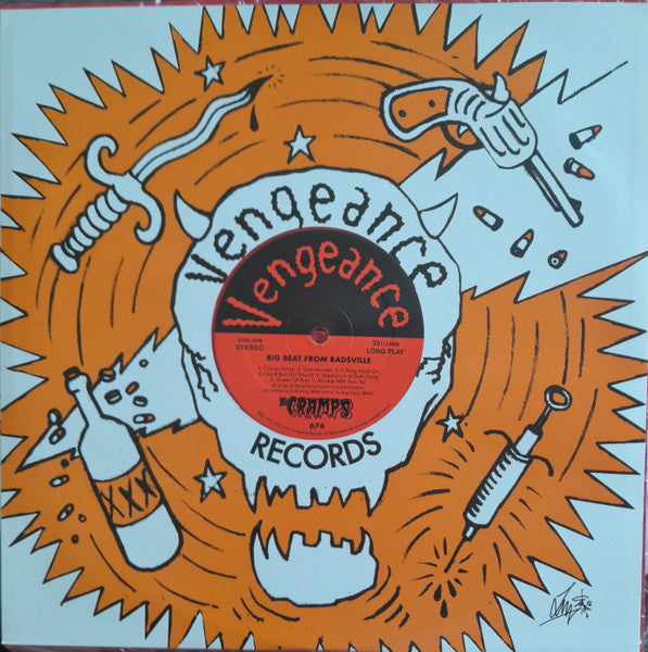CRAMPS, THE (ザ・クランプス) - Big Beat From Badsville (US '26 正規限定再発「メタリック赤盤」LP/New) '97年通算7作目フル・アルバム!