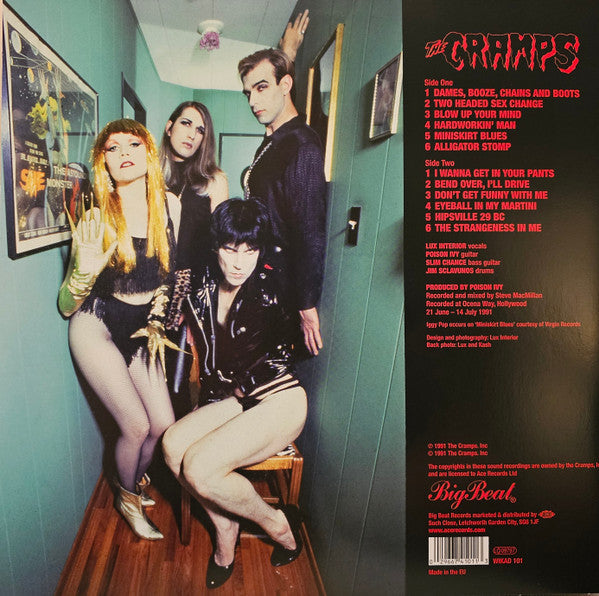 CRAMPS (クランプス) - Look Mom No Head! (EU 限定復刻再発「黒盤」LP/New)'91年スタジオ録音通算5枚目アルバム