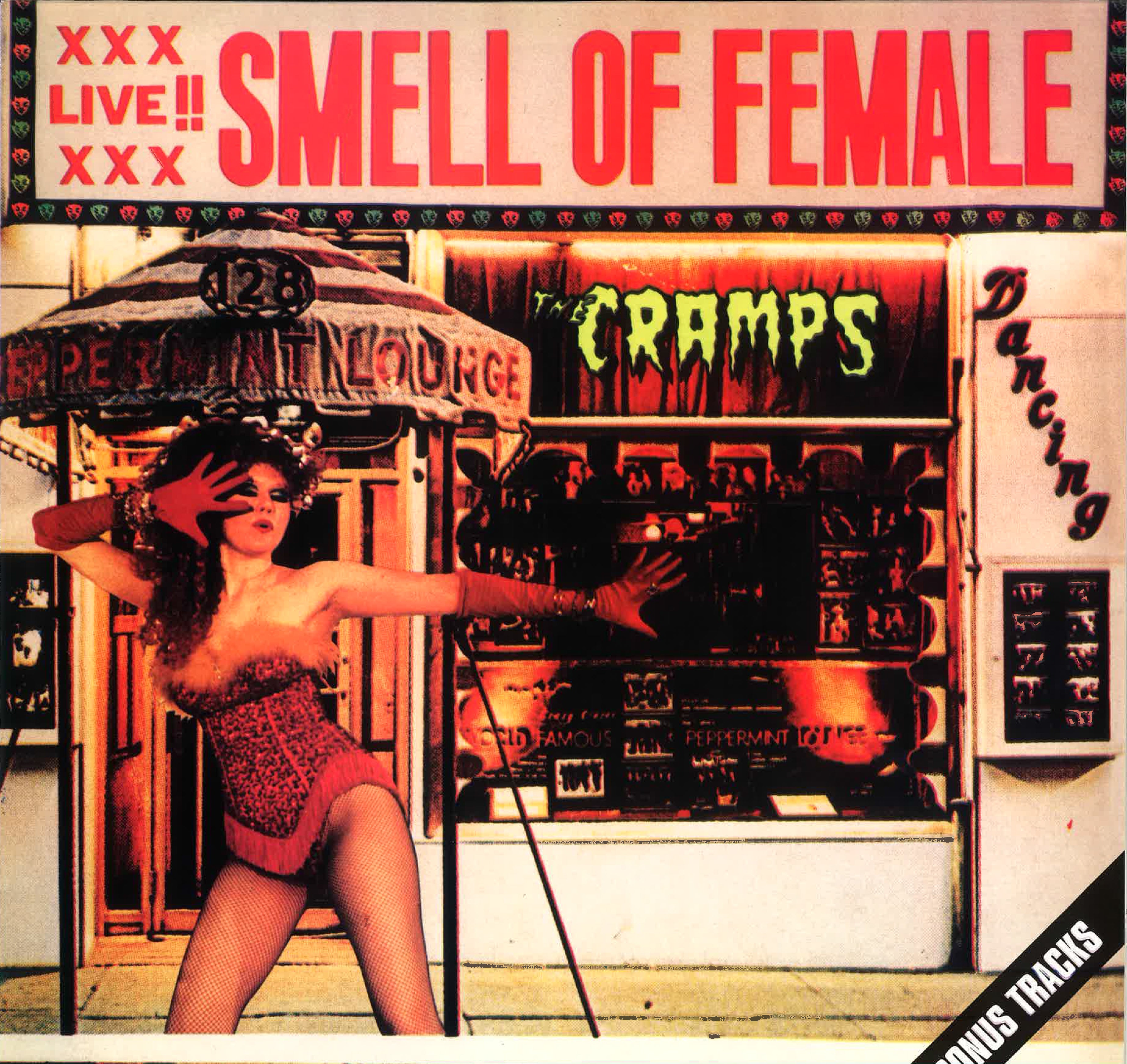 CRAMPS (クランプス) - Smell Of Female (ドイツ限定ボーナス入りリプロ再発9曲入り「黒盤」 LP/ New) ’83年N.Yライブ完全版!