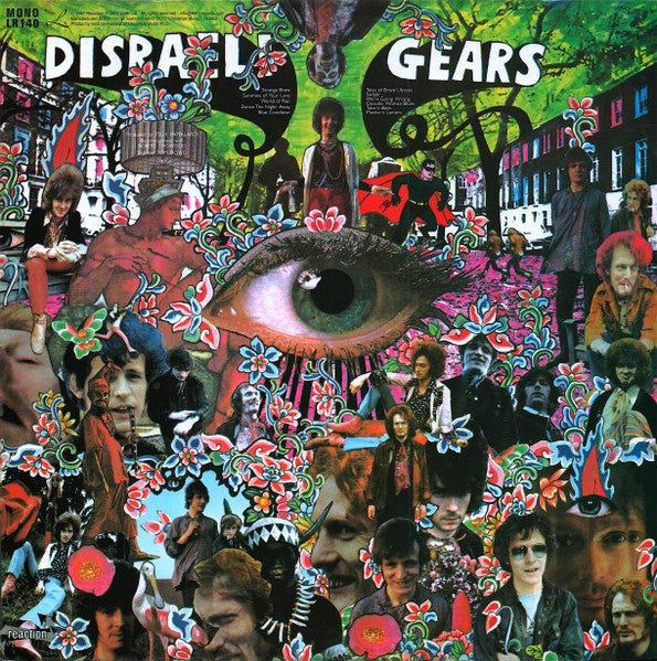 CREAM (クリーム) - Disraeli Gears (EU Lilith 限定復刻再発180g モノラル LP+エンボスジャケ/New)67年2ndアルバム