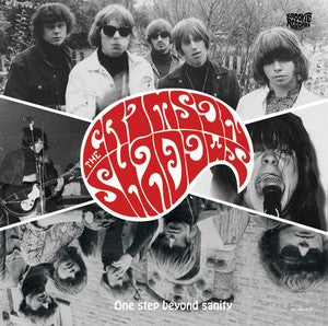 CRIMSON SHADOWS (クリムゾンシャドウズ) - One Step Beyond Sanity (ポルトガル 限定リリース「黒盤」 LP/New)スウェーデン伝説の暴れん坊ガレージ