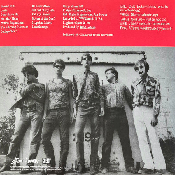 DWARVES, THE (ザ・ドワーヴス) - Horror Stories (イタリア「500枚限定再発「赤盤」LP/New) 86年改名後の通算2作目アルバム、爆ガレージ名作!