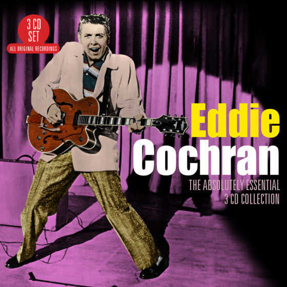EDDIE COCHRAN (エディ・コクラン) - The Absolutely Essential Collection (UK 限定 3xCD / New)ベスト56曲!
