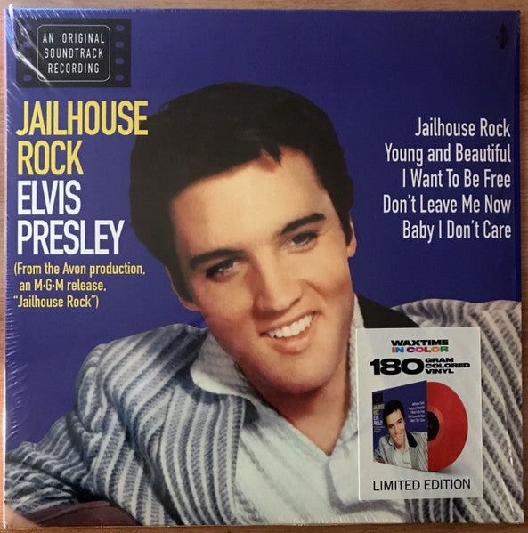 ELVIS PRESLEY (エルヴィス・プレスリー) - Jailhouse Rock (EU 限定復刻ボーナス入り再発「赤盤」180g LP/New)