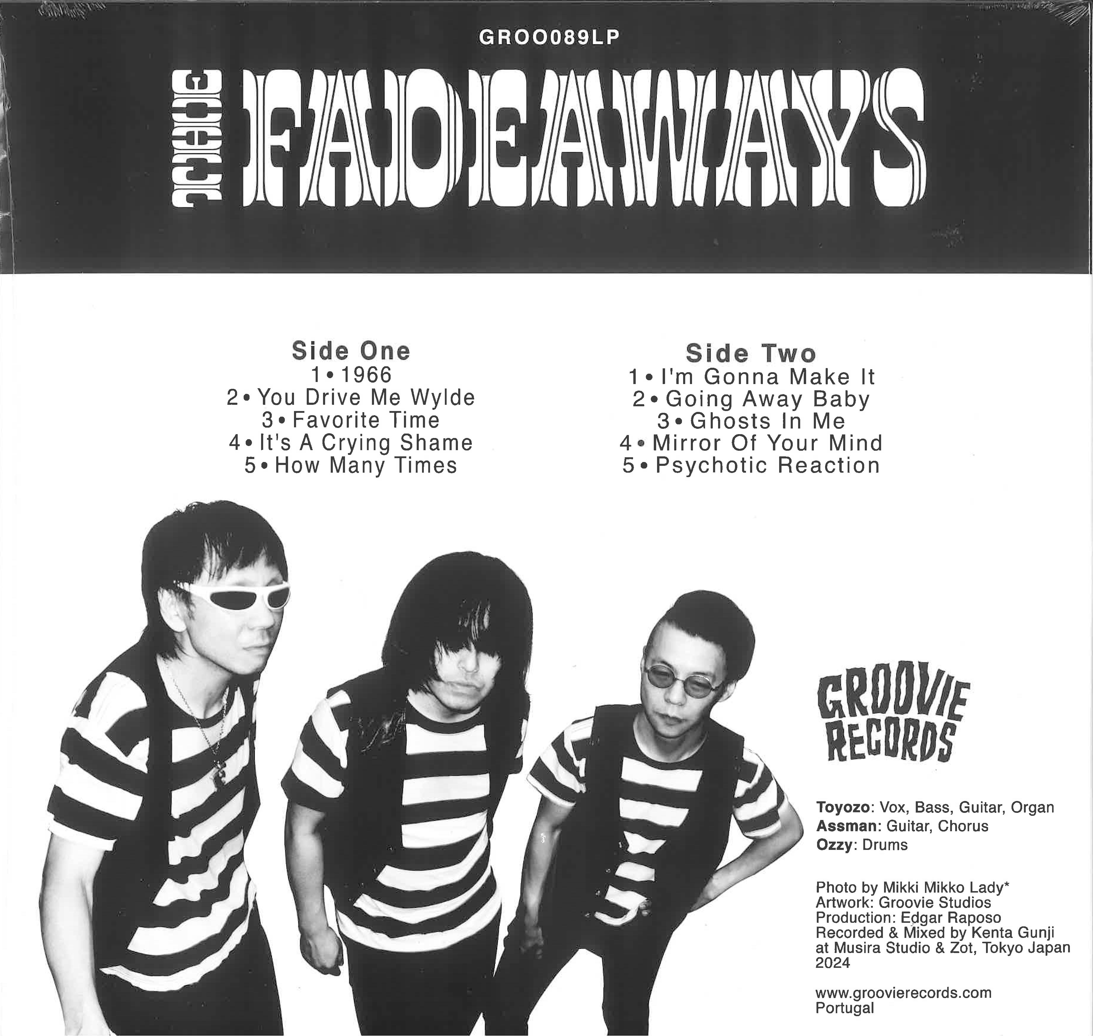 FADEAWAYS, THE (フェイダウェイズ) - The Fadeaways (ポルトガル限定 LP/New) '24年新作アルバム10曲!
