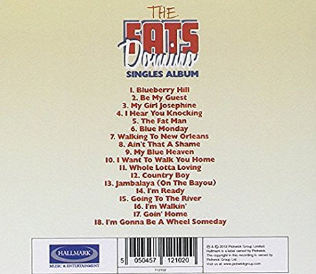 FATS DOMINO (ファッツ・ドミノ) - The Singles Album (UK 限定 CD/New) ベスト全18曲!