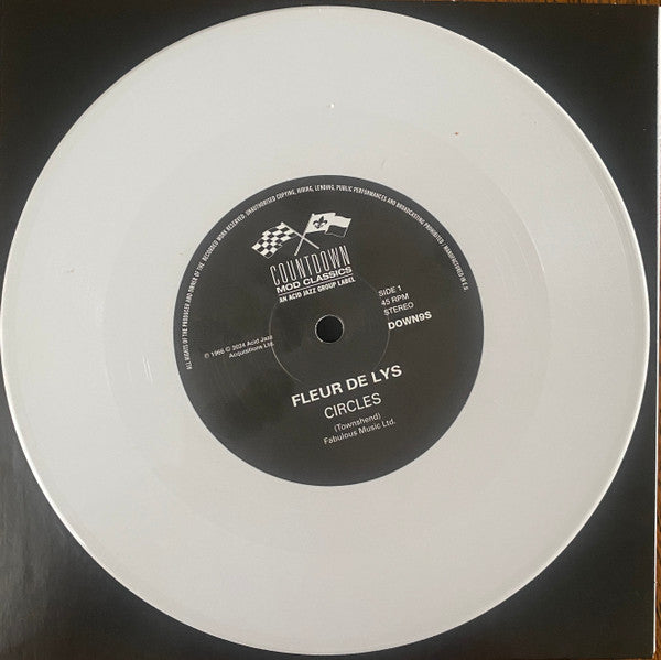 FLEUR DE LYS, LES (ザ・フルール・ド・リス) - Circles / You've Got To Earn It (UK 限定再発「ホワイト VINYL」7インチ/New)