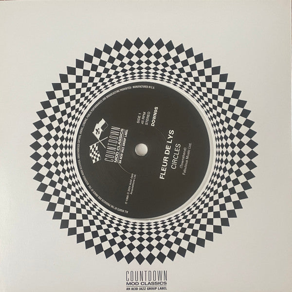 FLEUR DE LYS, LES (ザ・フルール・ド・リス) - Circles / You've Got To Earn It (UK 限定再発「ホワイト VINYL」7インチ/New)