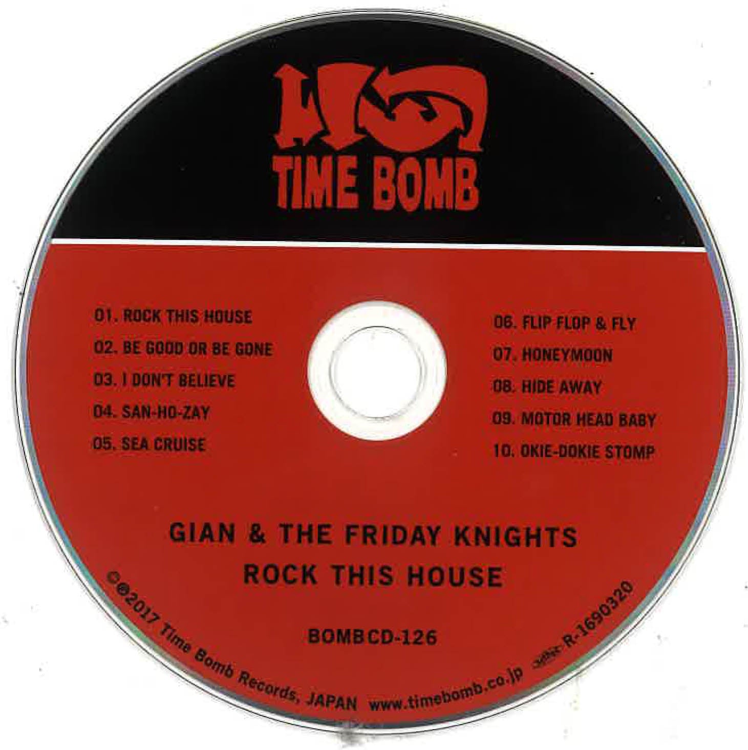 GIAN & THE FRIDAY KNIGHTS (ジャイアン & ザ・フライデーナイツ) - Rock This House (Japan タイムボム 限定ボーナス入り CD/ New)大阪新型パブロック'17年デビュー・アルバム!