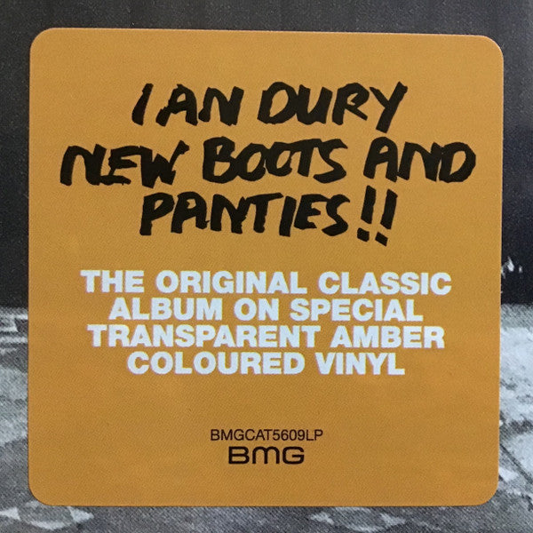 IAN DURY & THE BLOCKHEADS (イアン・デューリー&ザ・ブロックヘッズ) - New Boots And Panties !! (UK 限定復刻再発「オレンジ VINYL」LP/New)