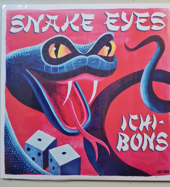 ICHI-BONS (イチ・ボンズ) - Snake Eyes / Watusi Zombie (US 限定ジャケ付き 7インチEP/New)