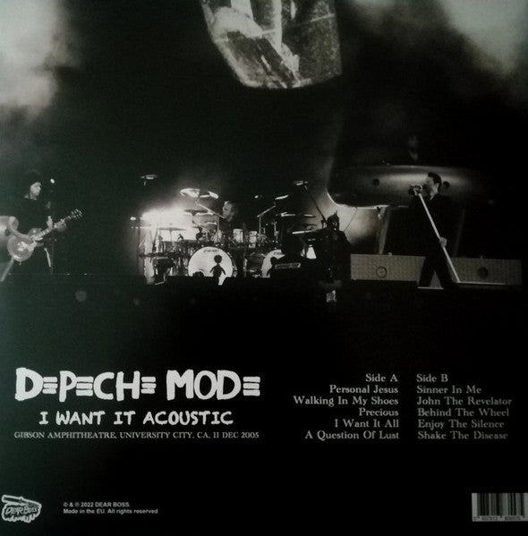 DEPECHE MODE (デペッシュ・モード) - I Want It Acoustic (EU 限定リリース LP/NEW)