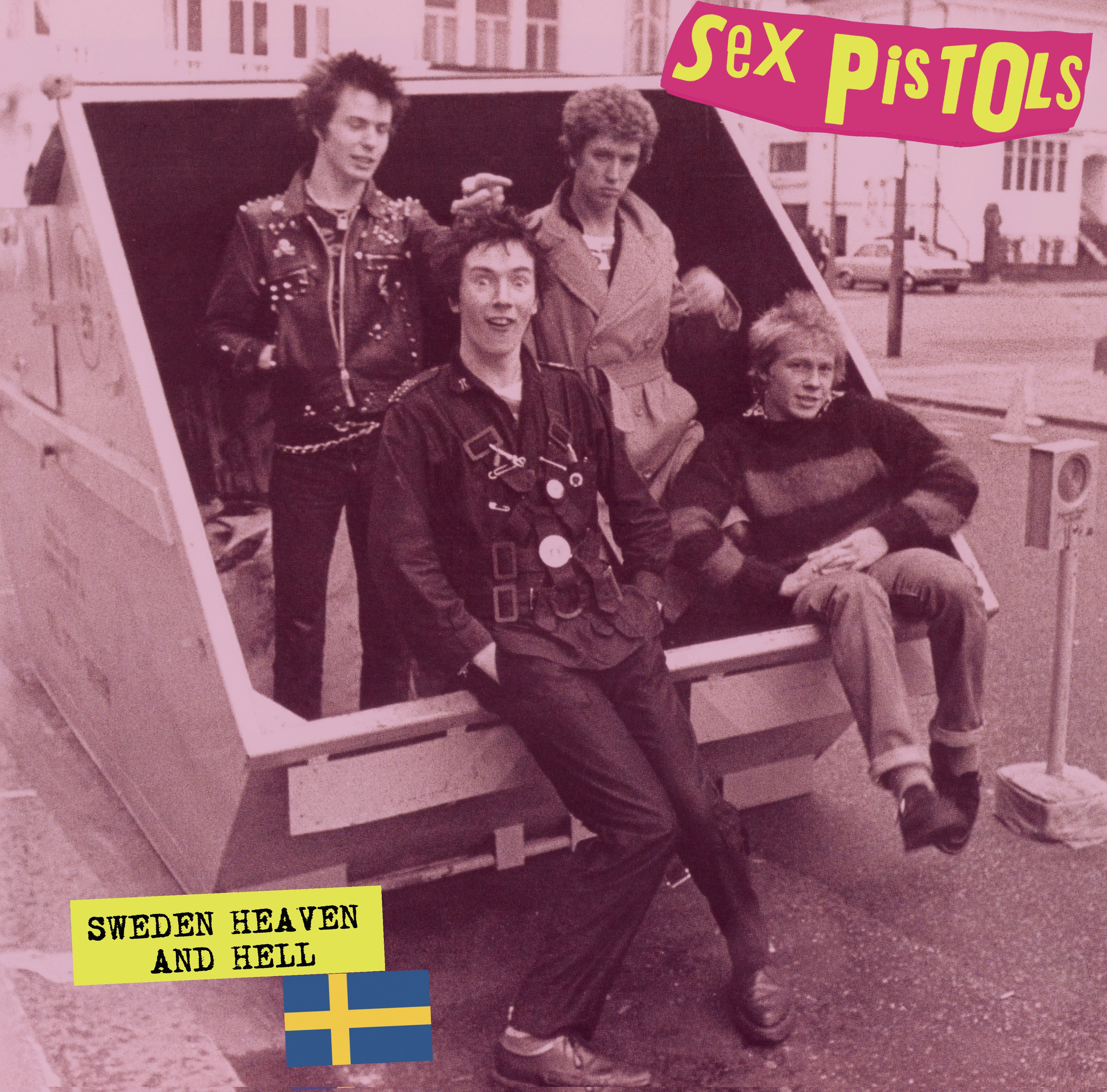 SEX PISTOLS (セックス・ピストルズ) - Sweden Heaven And Hell (EU 限定プレス「ブラックヴァイナル」LP/ New) '77年7月のスウェーデン公演をカップリング収録!