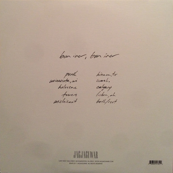 BON IVER (ボン・イヴェール) - Bon Iver, Bon Iver (US 限定復刻再発 LP/NEW)