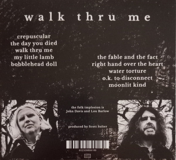 FOLK IMPLOSION,THE (ザ・フォーク・インプロージョン) - Walk Thru Me (US 限定リリース CD/NEW)
