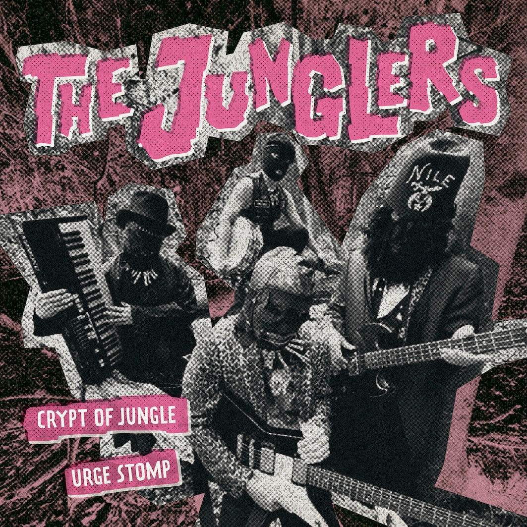 JUNGLERS, THE (ザ・ジャングラーズ) - Crypt Of Jungle / Ugre Stomp (日本限定ジャケ付き 7インチ/ New) 大阪のザ・マミーズ meets リンク・レイ的トラッシュ・ガレージバンド、デビューシングル! 7/29発売予約受付中!