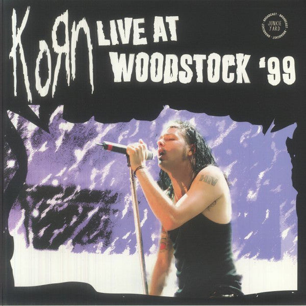KORN (コーン) - Live At Woodstock (Italy 限定リリース LP/NEW) '99年ウッドストック・ライブ録音アルバム