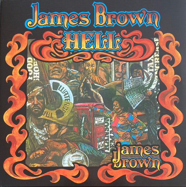 JAMES BROWN (ジェームス・ブラウン) - Hell (EU 限定復刻再発アナログLPx2枚組-見開きジャケ/New)’74年絶頂期の名作2枚組!