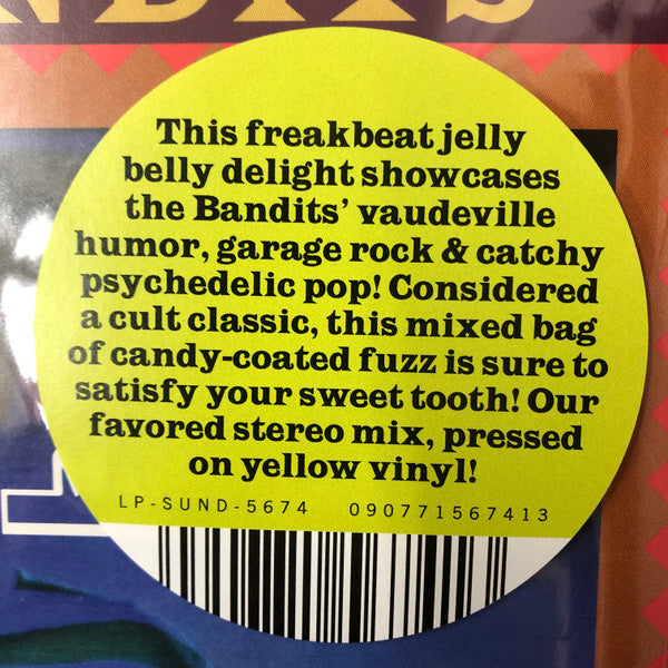JELLY BEAN BANDITS (ジェリービーン・バンデッツ) - S.T. <1st Album> (US サンデイズド社限定復刻再発「イエローVINYL」ステレオ LP / New)