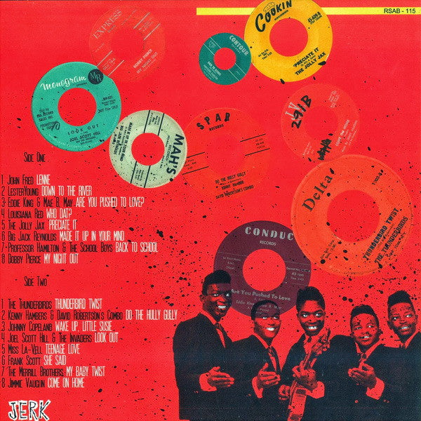 V.A. (50’s〜60's RAW-R&B/ノーザン&ラテン SOULレア・シングル編集シリーズ・コンピ) - The Jerk Boom! Bam! Vol.5 (ドイツ限定プレス LP/廃盤 New)
