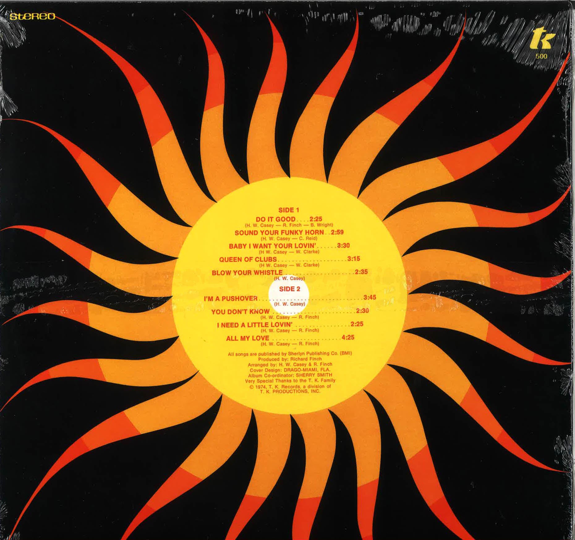 K.C. & THE SUNSHINE BAND (K.C. & ザ・サンシャイン・バンド) - Do It Good (US 限定復刻再発 LP/New)